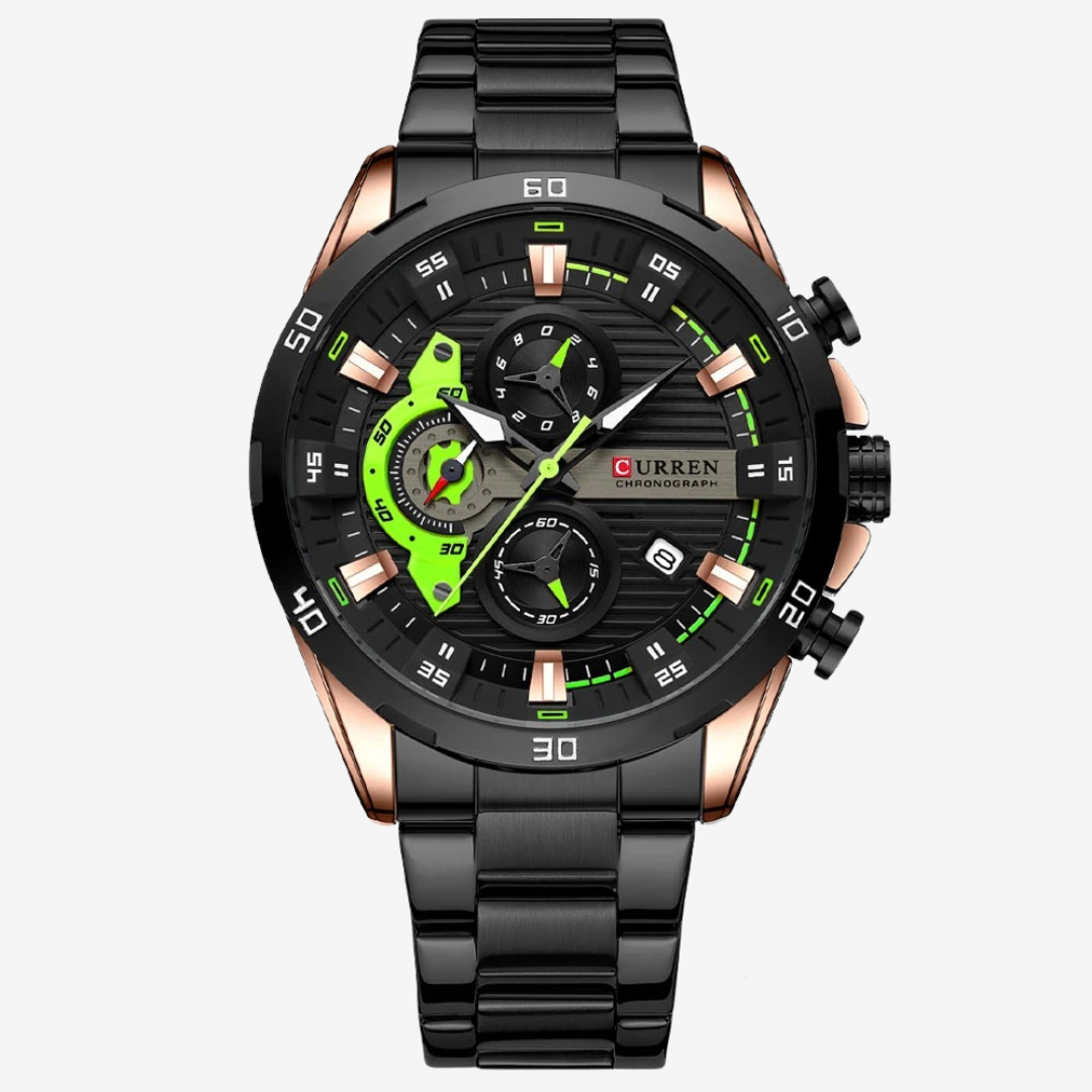 Curren Chronograph Steel Blue